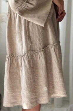 Addie pellavamekko, cashmere
