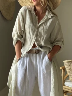 Adele paitamekko, beige