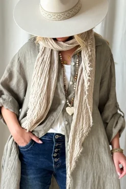 Adele paitamekko, taupe