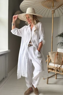 Adele paitamekko, valkoinen