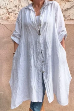 Adele paitamekko, valkoinen