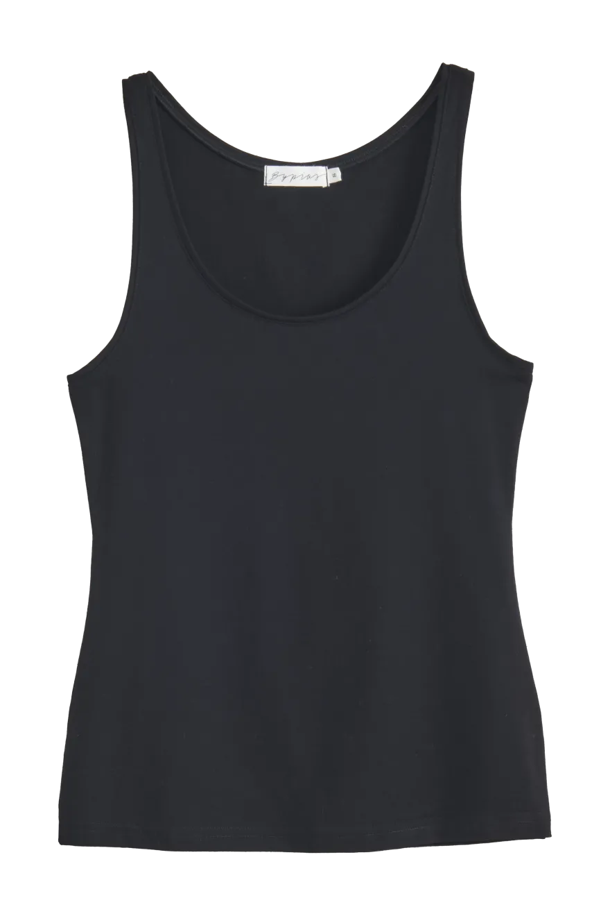 Bamboo basic toppi, musta