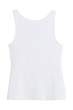 Bamboo basic toppi, valkoinen