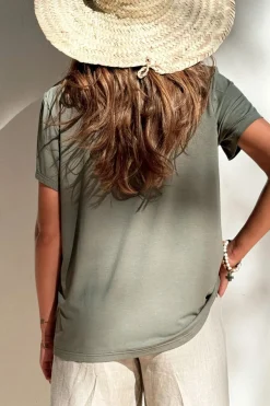 Bamboo daily t-paita, camo