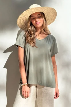 Bamboo daily t-paita, camo