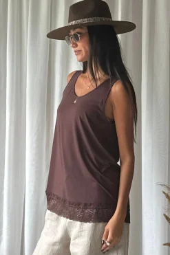Bamboo Lace Daily toppi, coffee