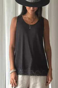 Bamboo Lace Daily toppi, musta