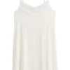 Bamboo Lace Joice slip mekko, valkoinen