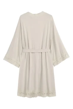 Bamboo Lace kimono, beige