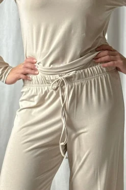 Bamboo Relax housut, beige