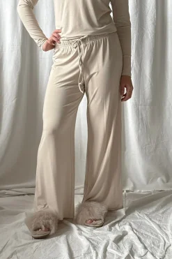 Bamboo Relax housut, beige