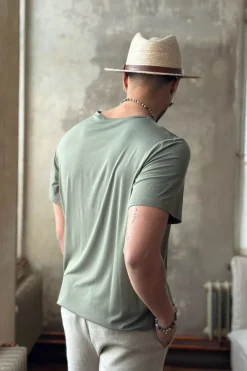 Bamboo t-paita miehille, camo