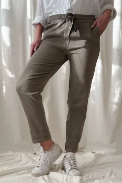 Bengaline joggerit long, taupe
