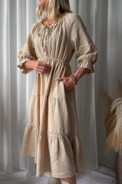 Beth Ellen pellavamekko, safari