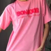 Bonjour t-paita candy pink