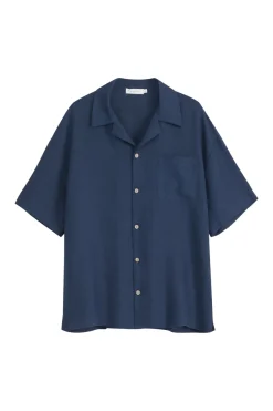 Boxy pellavapaita, navy