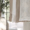 Brocante kaitaliina, antique white