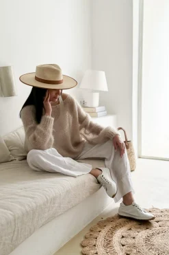 Bubble dream mohairneule, beige