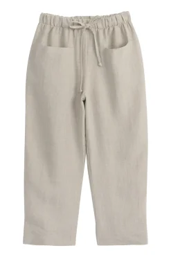 Bypias casual pellavajoggerit, natural