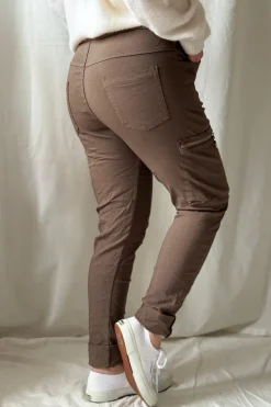 Cargo joggerit, taupe