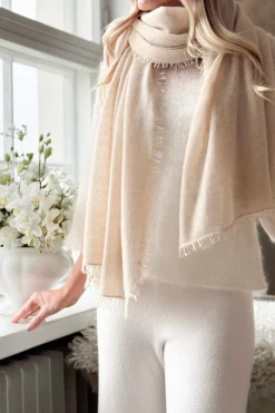Cashmere love huivi, beige