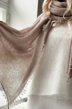 Cashmere love huivi, taupe