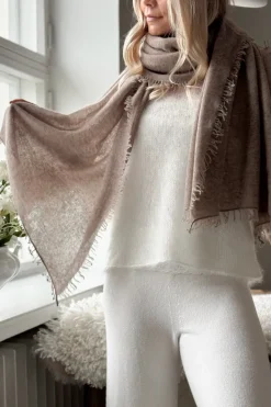 Cashmere love huivi, taupe