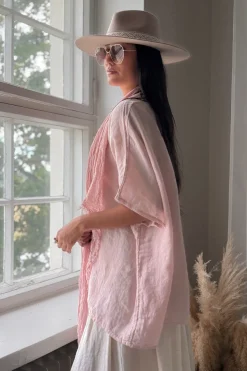 Catri pellavapaita, light pink