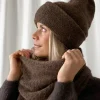 Chamonix alpakka beanie, coffee