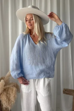 Chessie pellavapaita, vaaleansininen