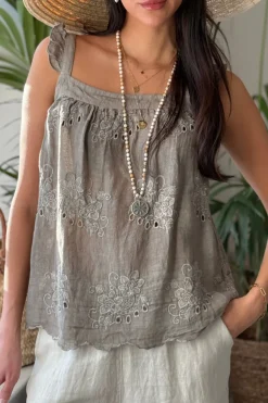 Cici pellavatoppi, taupe