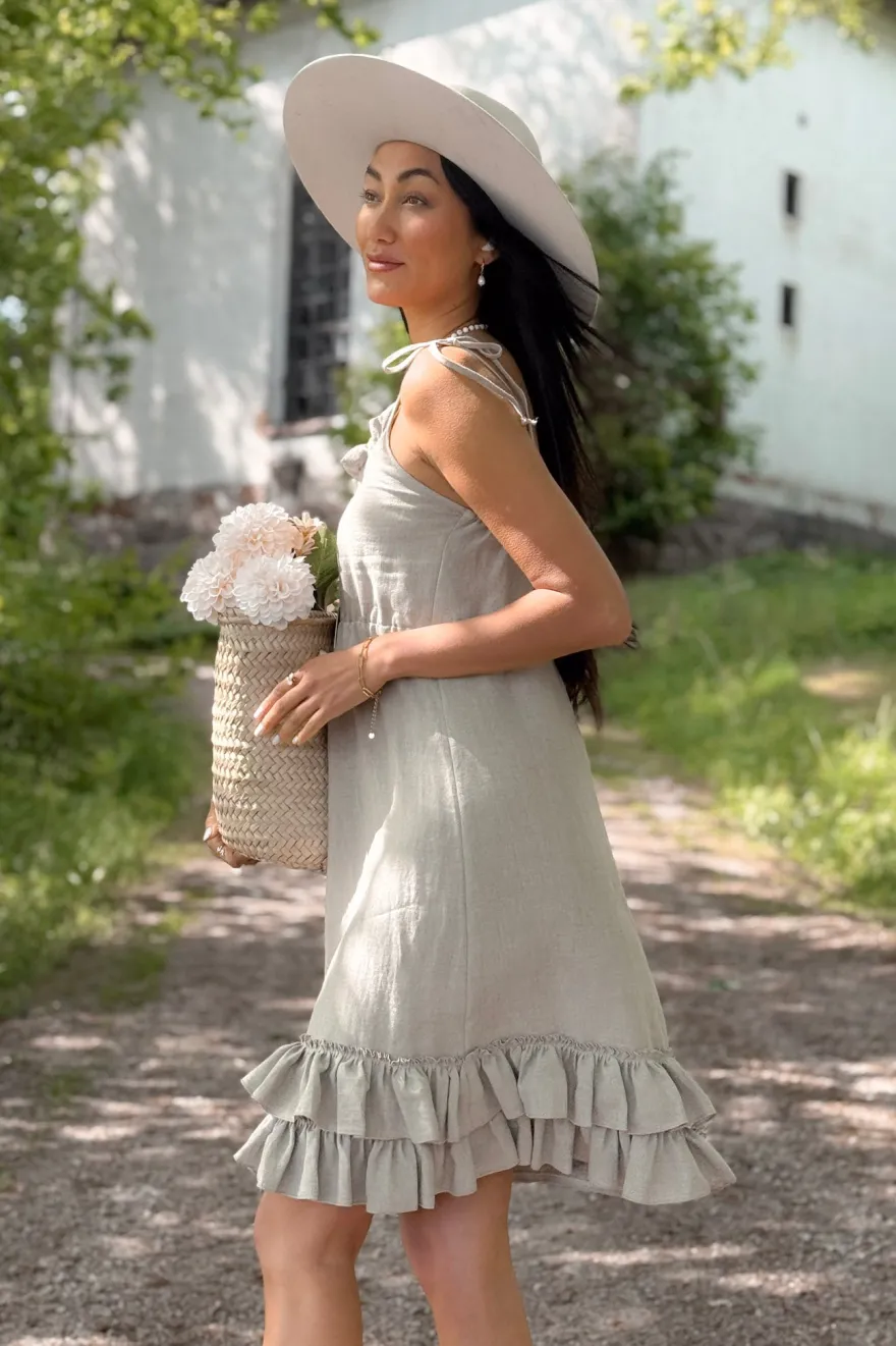 Donna pellavamekko, natural