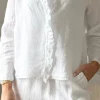 Essie pellavapaita, valkoinen