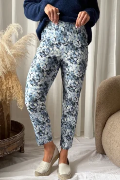 Fimi stretch housut, flower navy