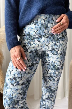 Fimi stretch housut, flower navy