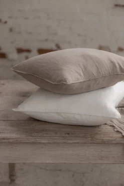 French Country pellavatyynynpäällinen 50x50, antique white