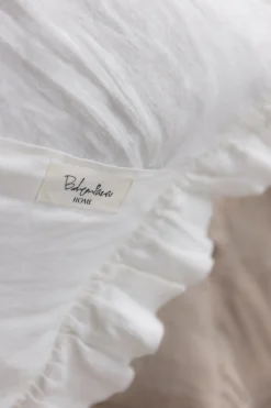 Frill pellavatyynyliina, antique white