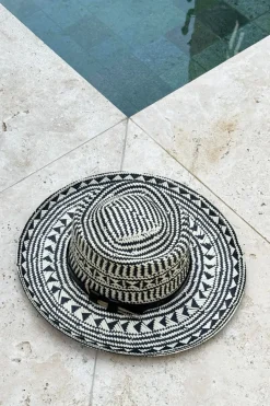 Gambler sombrero hattu, natural musta