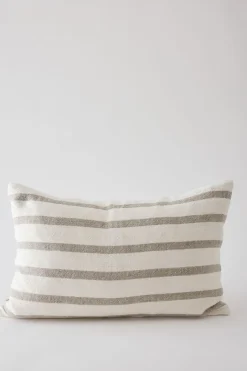 Gaston tyynynpäällinen, natural/raita