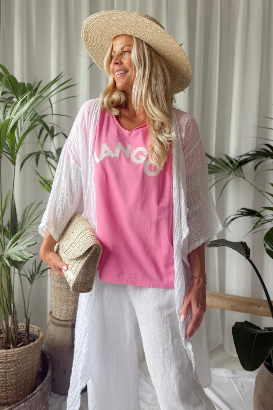 Hangö t-paita, bubble pink
