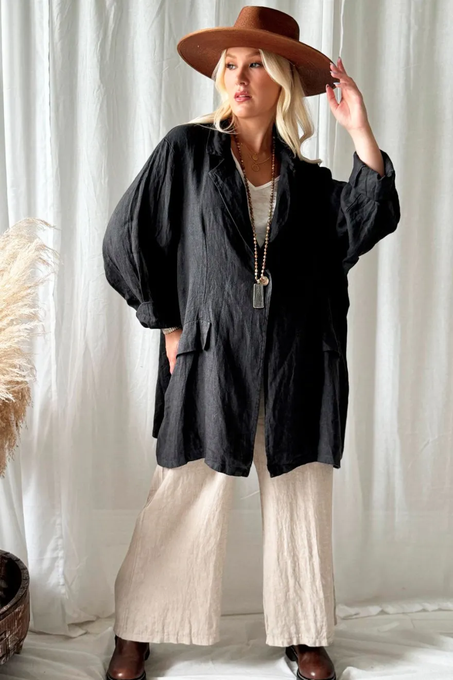 Havana pellavahousut, cashmere