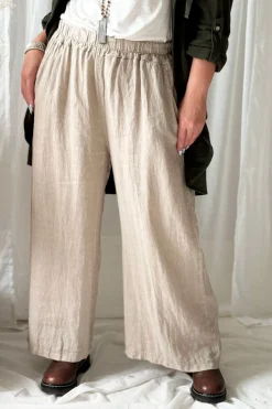 Havana pellavahousut, cashmere
