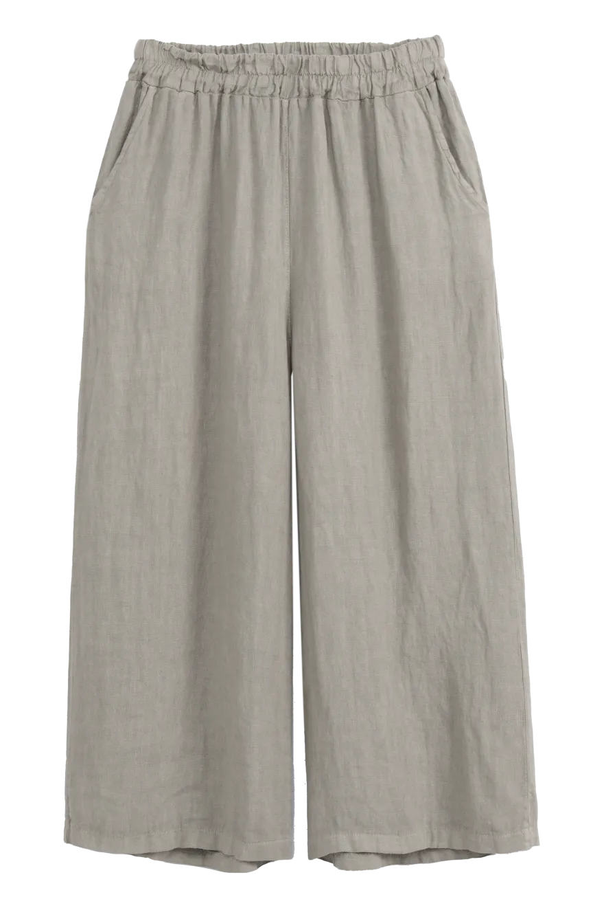 Havana pellavahousut, taupe