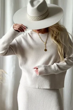 Honeybun neule, light beige