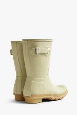 Hunter original short kumisaappaat, gravel/biscuit