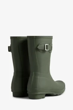 Hunter original short kumisaappaat, tumma oliivi