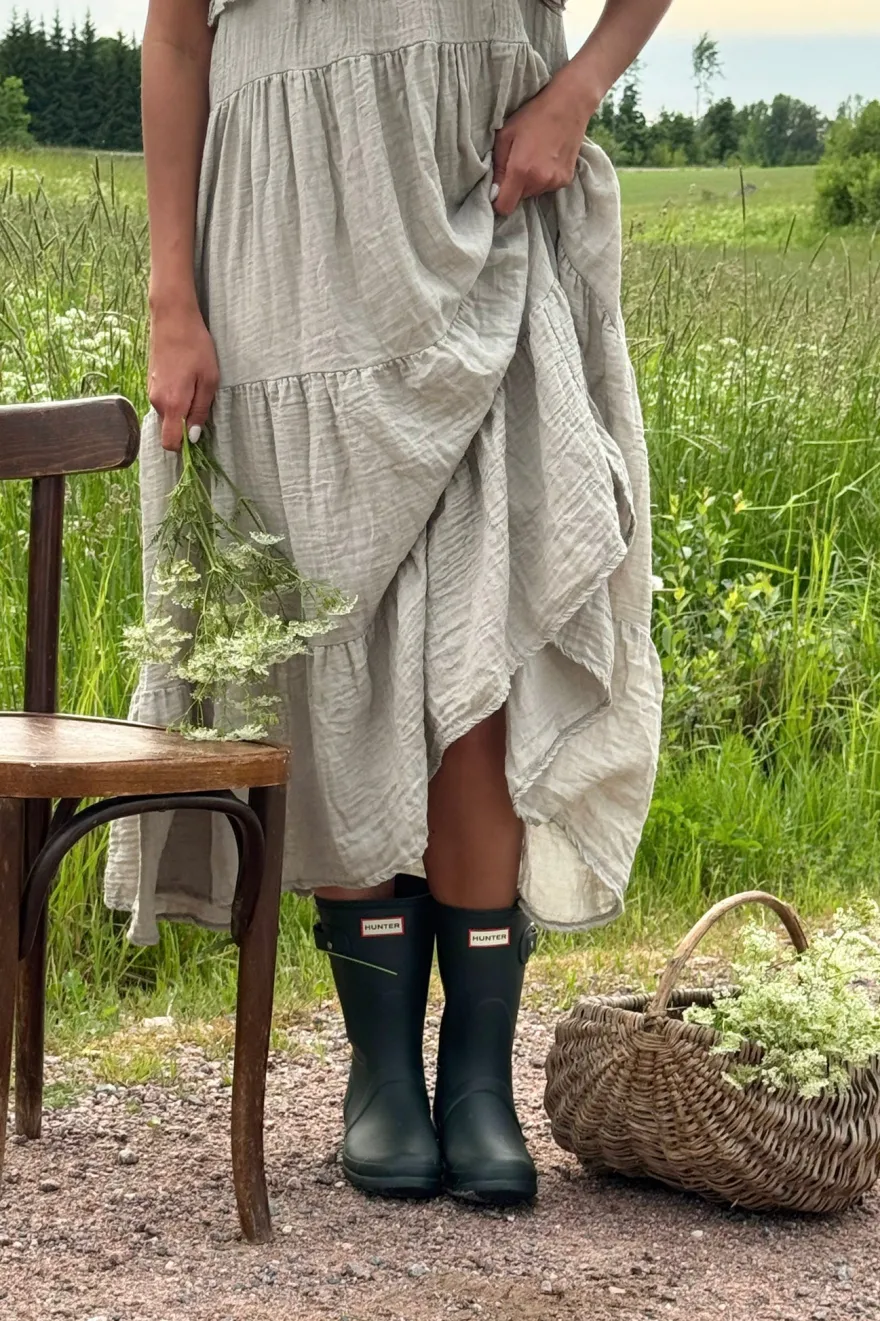 Hunter original short kumisaappaat, tumma oliivi