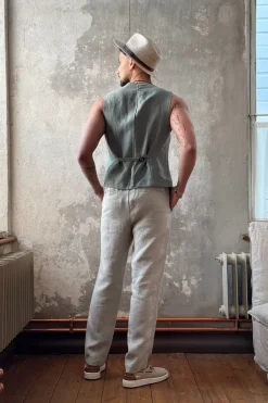 Jess pellavaliivi, camo vihreä