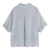 Junette pellavapaita, blue stripe