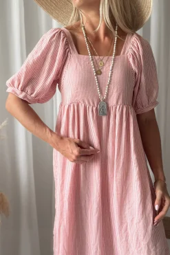 La Brisa puuvillamekko, pepper pink